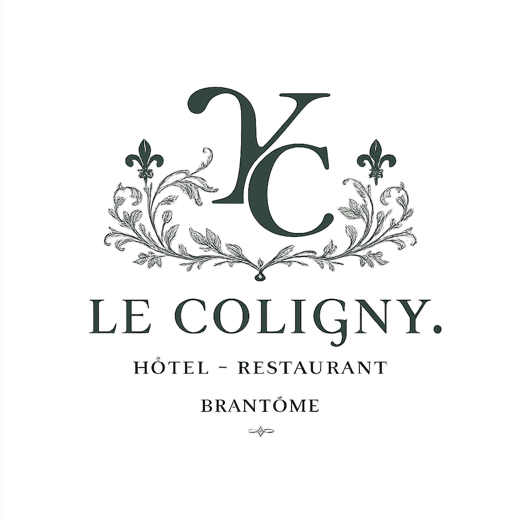 Logo officiel de l’hôtel-restaurant Le Coligny à Brantôme