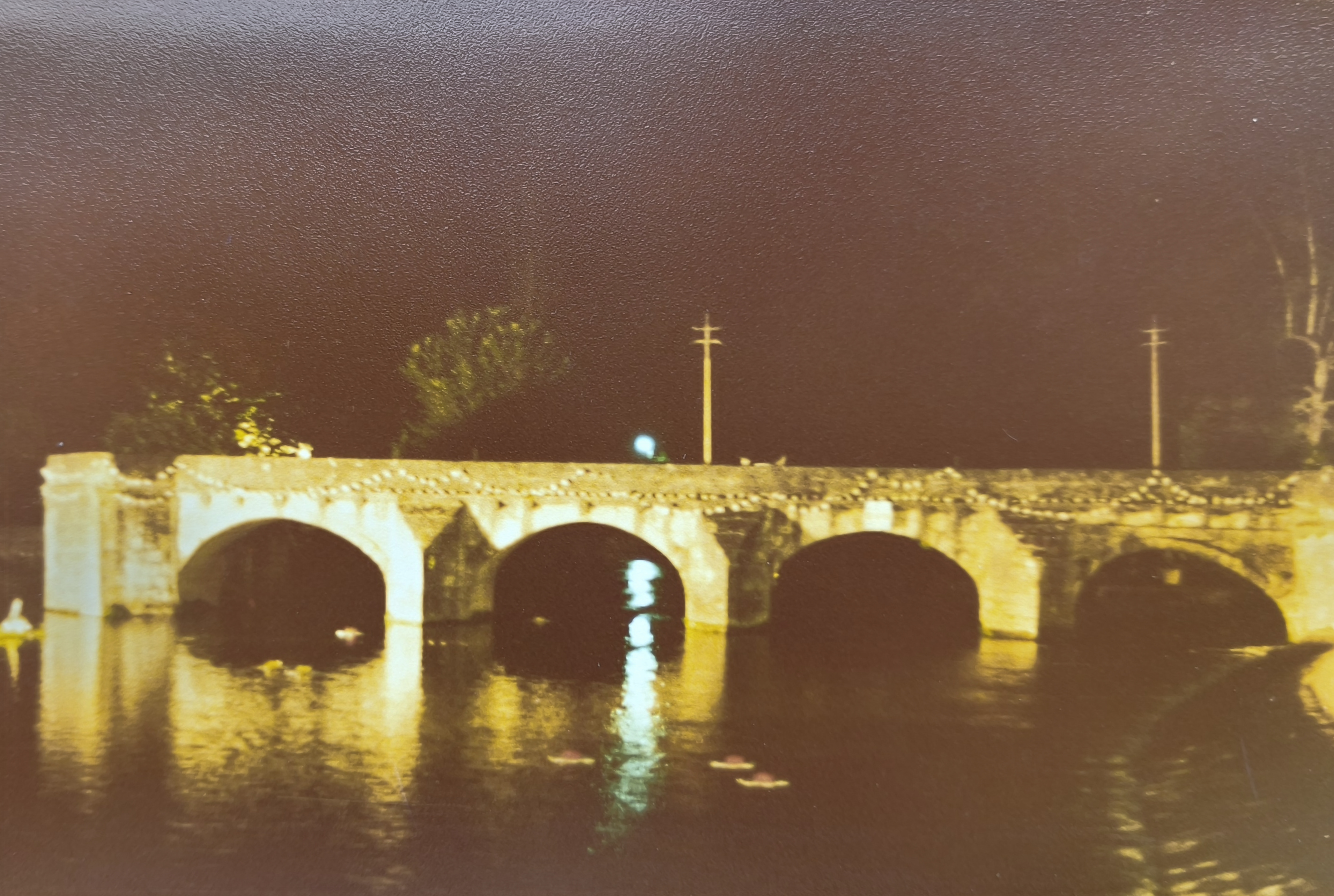 Félibrée 1979 — Pont de Brantôme illuminé
