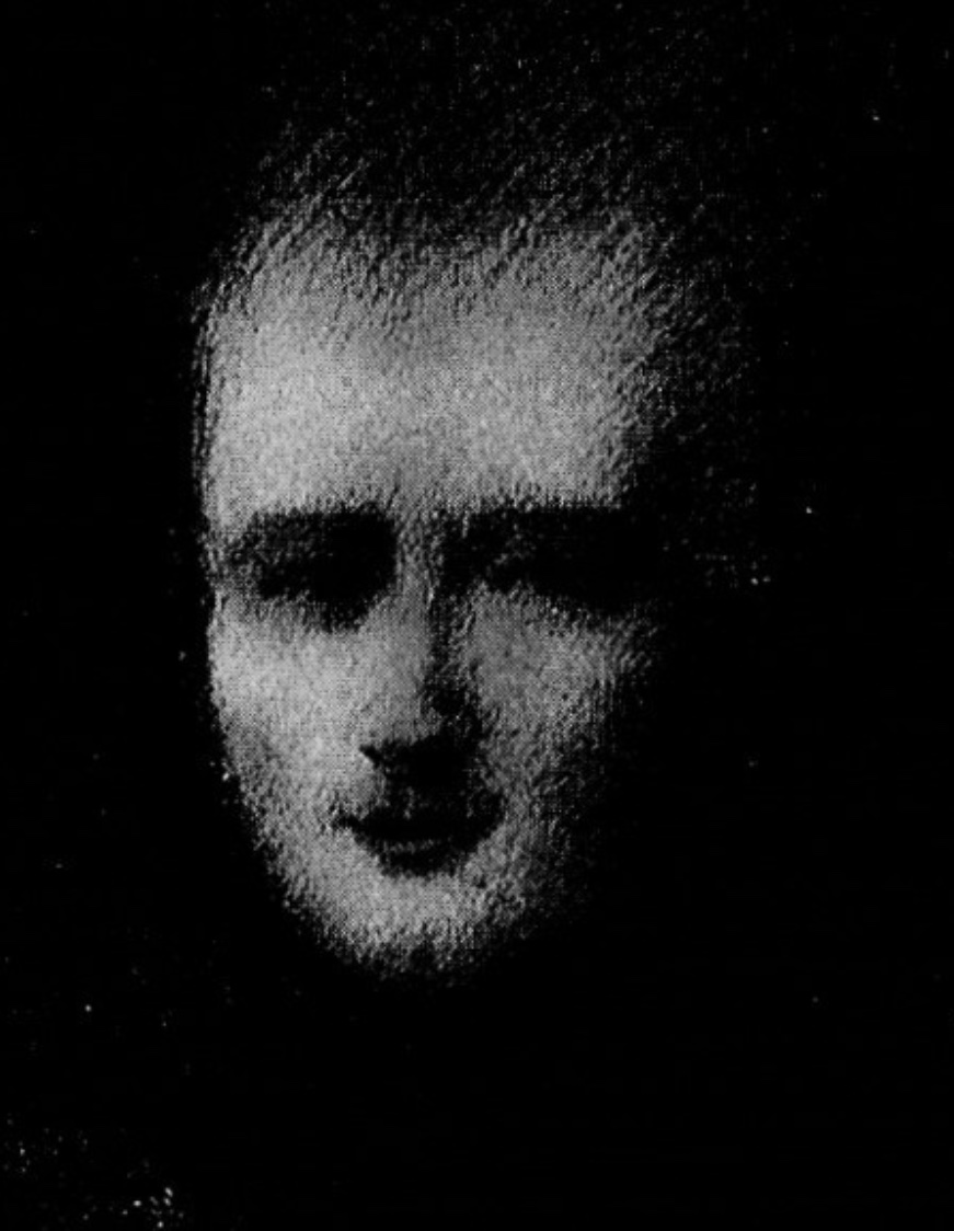 Dessin médiumnique de Fernand Desmoulin, 1901 ; référence artistique, non vue du musée.